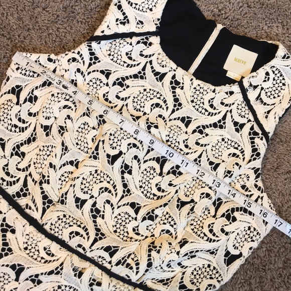 Anthropologie Maeve peplum top 4 - Picture 6 of 8